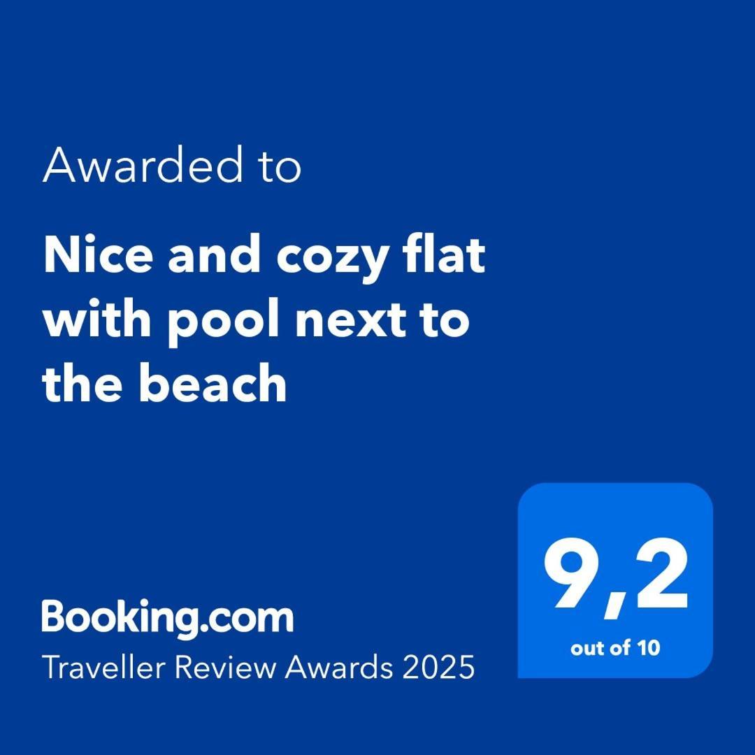 Nice And Cozy Flat With Pool Next To The Beach El Albir Екстериор снимка